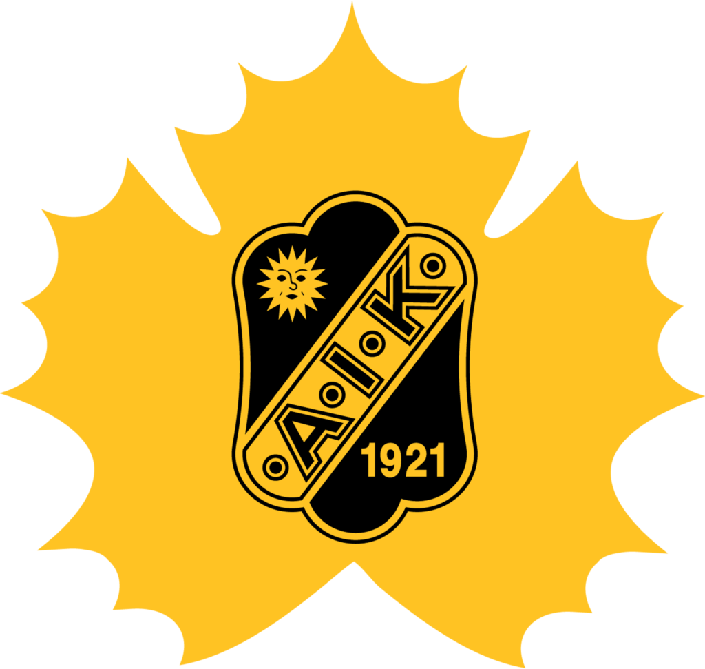 Speed demons. Skellefteå AIK's logo.