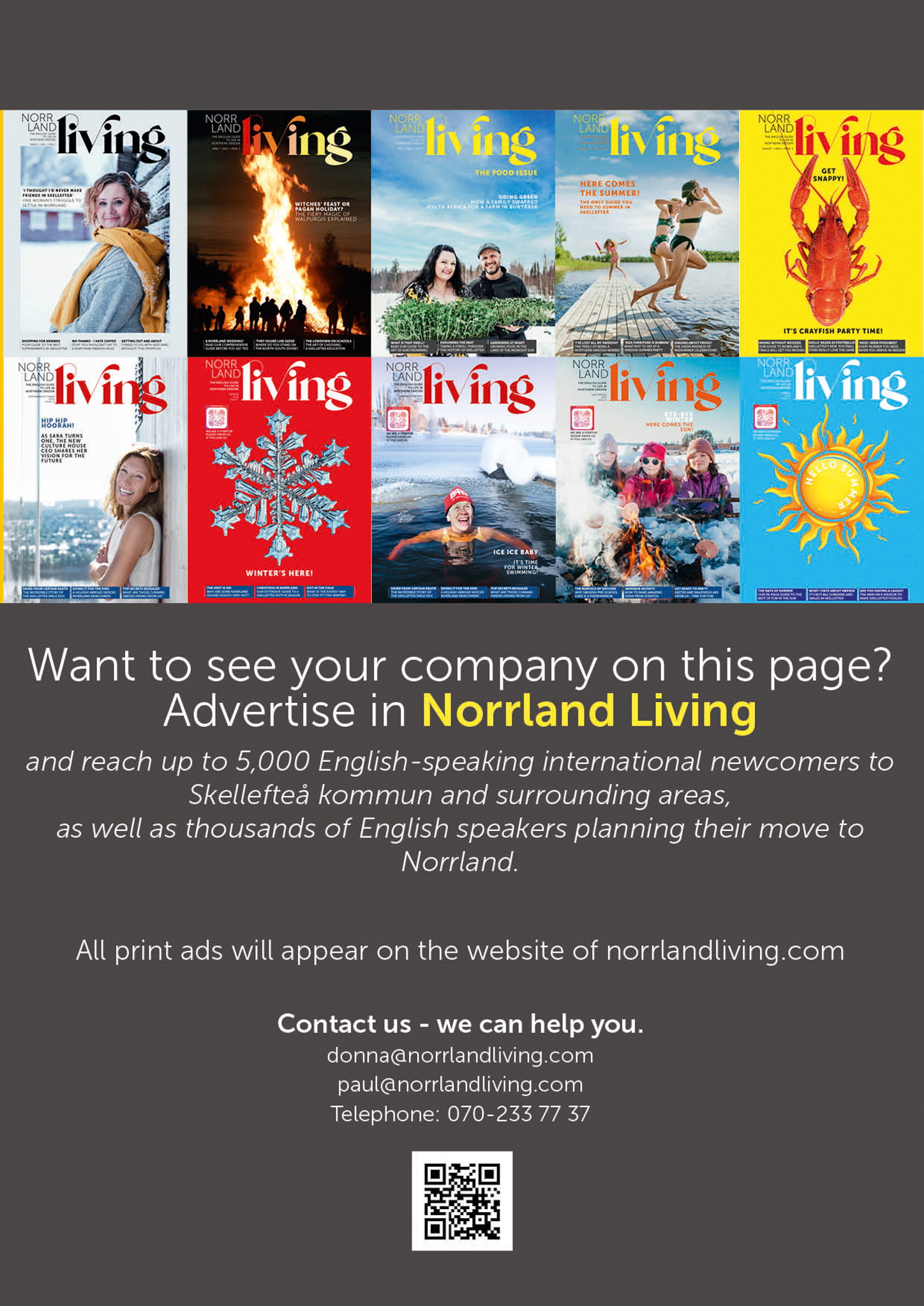 Norrland Living - advertise with us