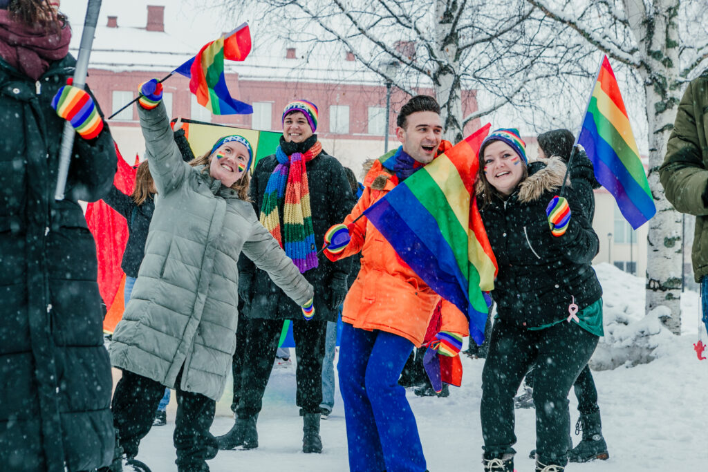 Skellefteå Pride celebrates 10 years.
